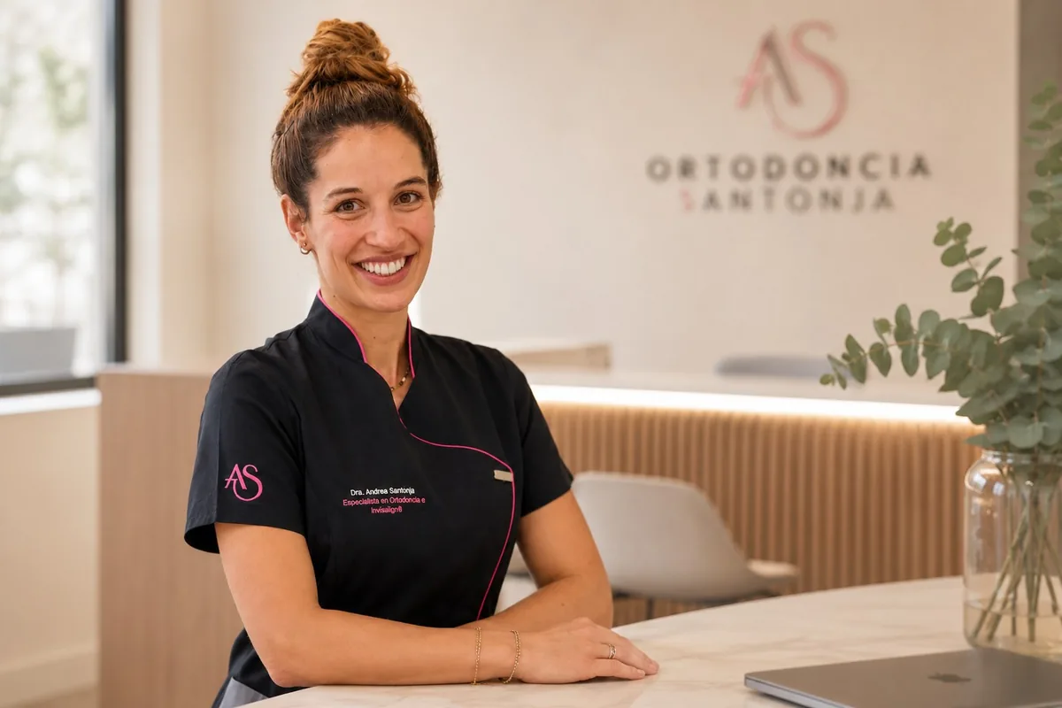 Dra. Andrea Santonja, especialista en ortodoncia invisible