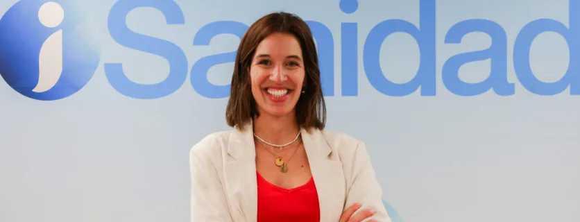 La Dra. Andrea Santonja en la redacción de iSanidad