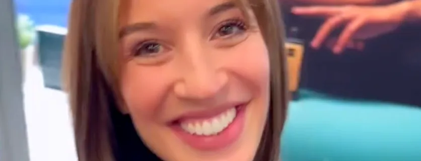 La Dra. Andrea Santonja el día de la entrega del premio Invisalign Diamond Apex